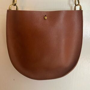 Madewell the Small Transport Saddle bag, chestnut